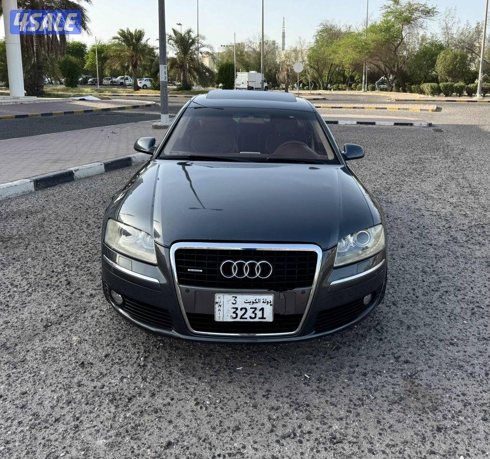 Audi A8 exclusive 2007 ماشي 109 الف3