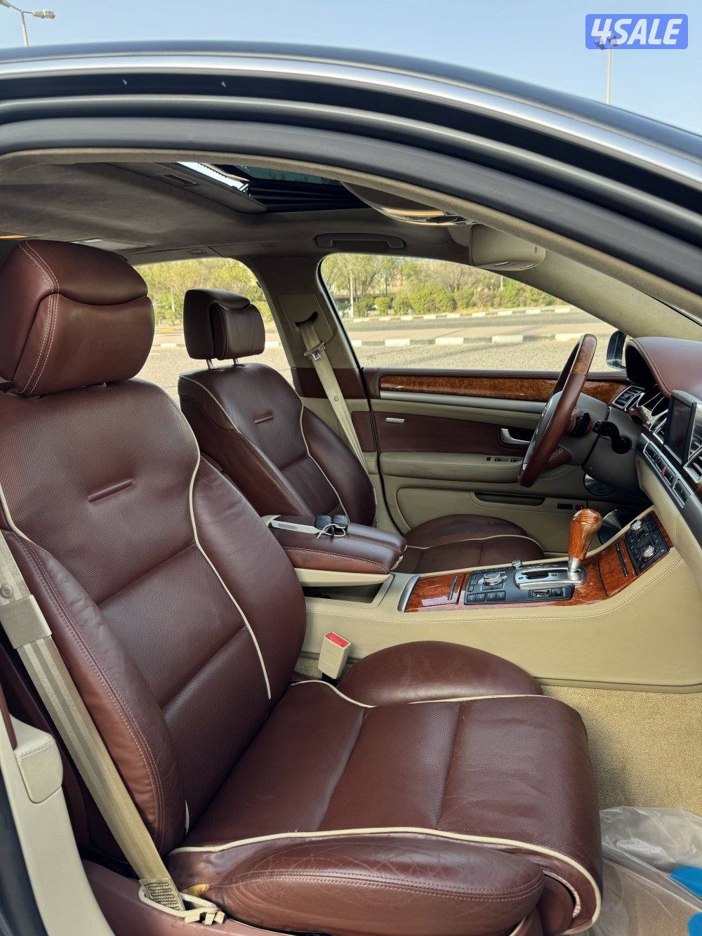 Audi A8 exclusive 2007 ماشي 109 الف6