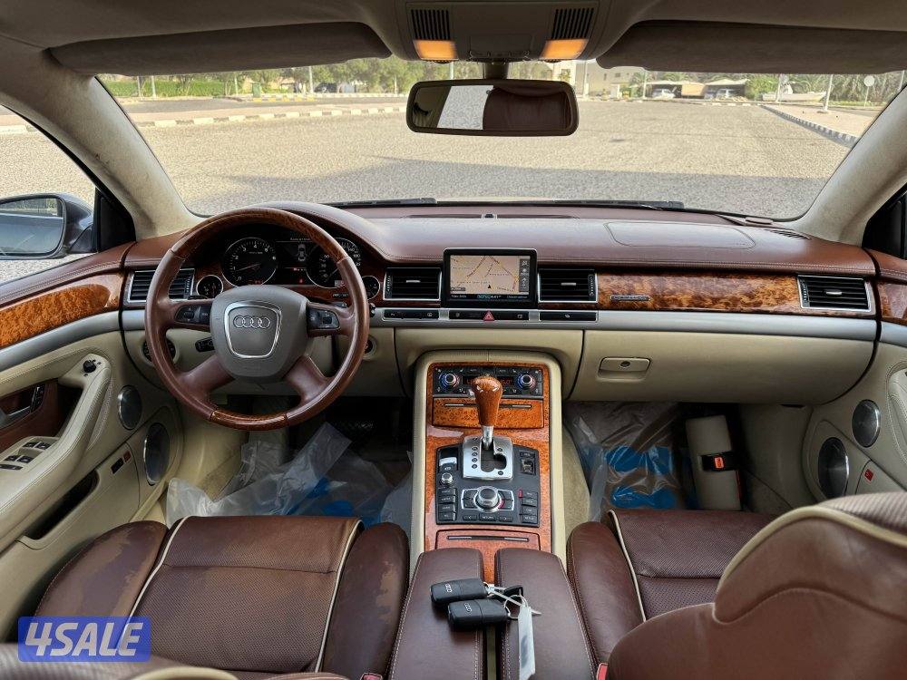 Audi A8 exclusive 2007 ماشي 109 الف11