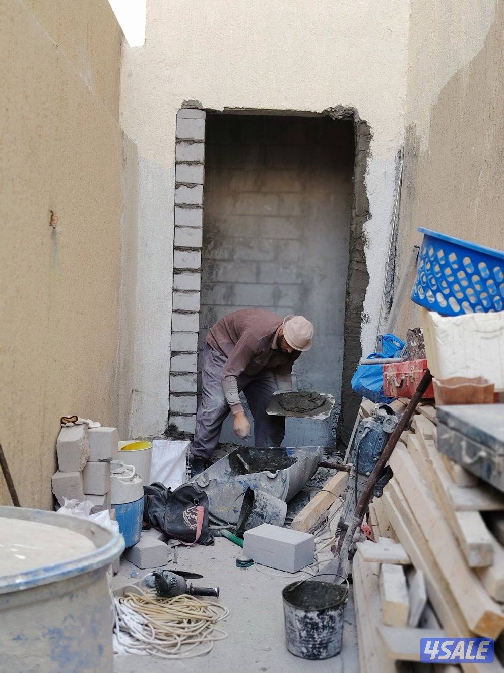 مقاولات عامه وترميم اضافه ملاحق وادوار هدم وتوسعه وتشطيب12