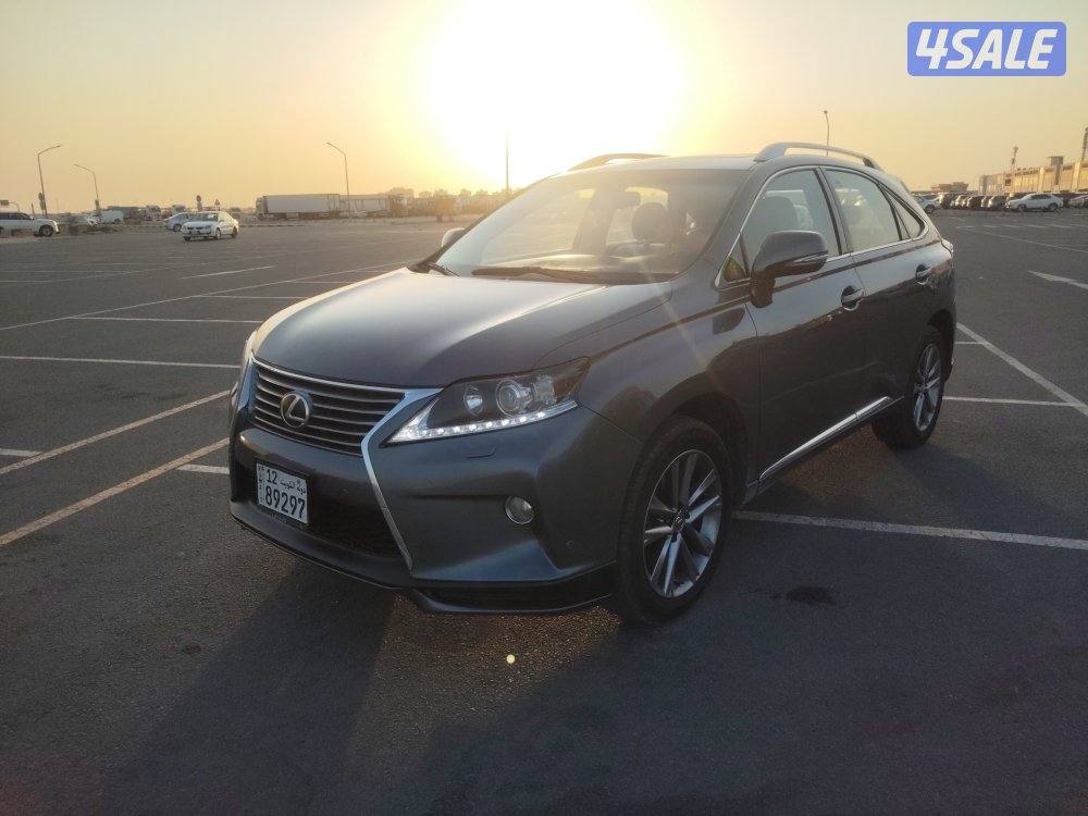 لكزس RX350 رمادي موديل ٢٠١٤ عداد ٣٣٢ الف صبغ الوكاله فل كامل المواصفات1
