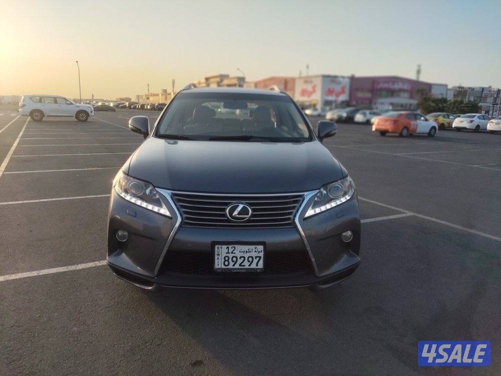 لكزس RX350 رمادي موديل ٢٠١٤ عداد ٣٣٢ الف صبغ الوكاله فل كامل المواصفات4