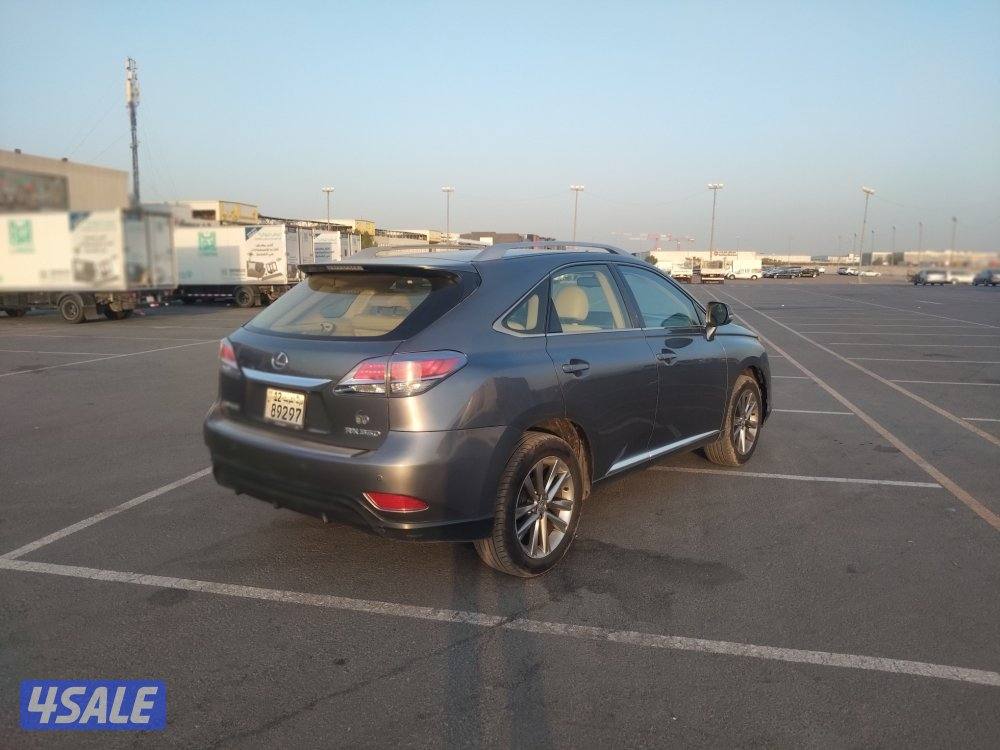 لكزس RX350 رمادي موديل ٢٠١٤ عداد ٣٣٢ الف صبغ الوكاله فل كامل المواصفات3