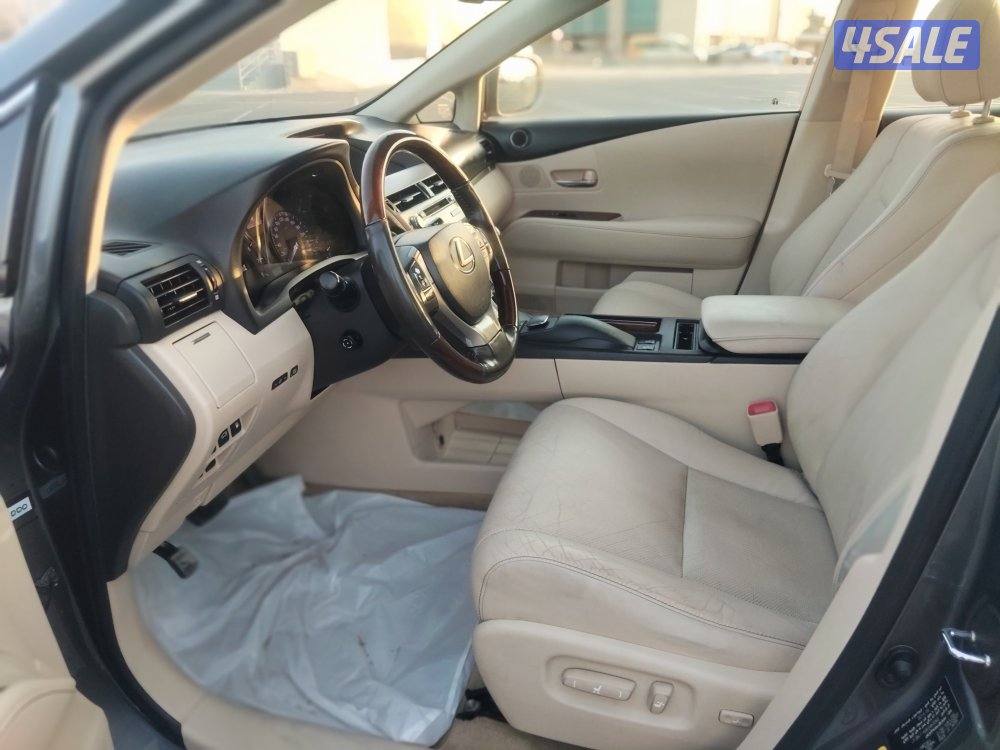 لكزس RX350 رمادي موديل ٢٠١٤ عداد ٣٣٢ الف صبغ الوكاله فل كامل المواصفات6