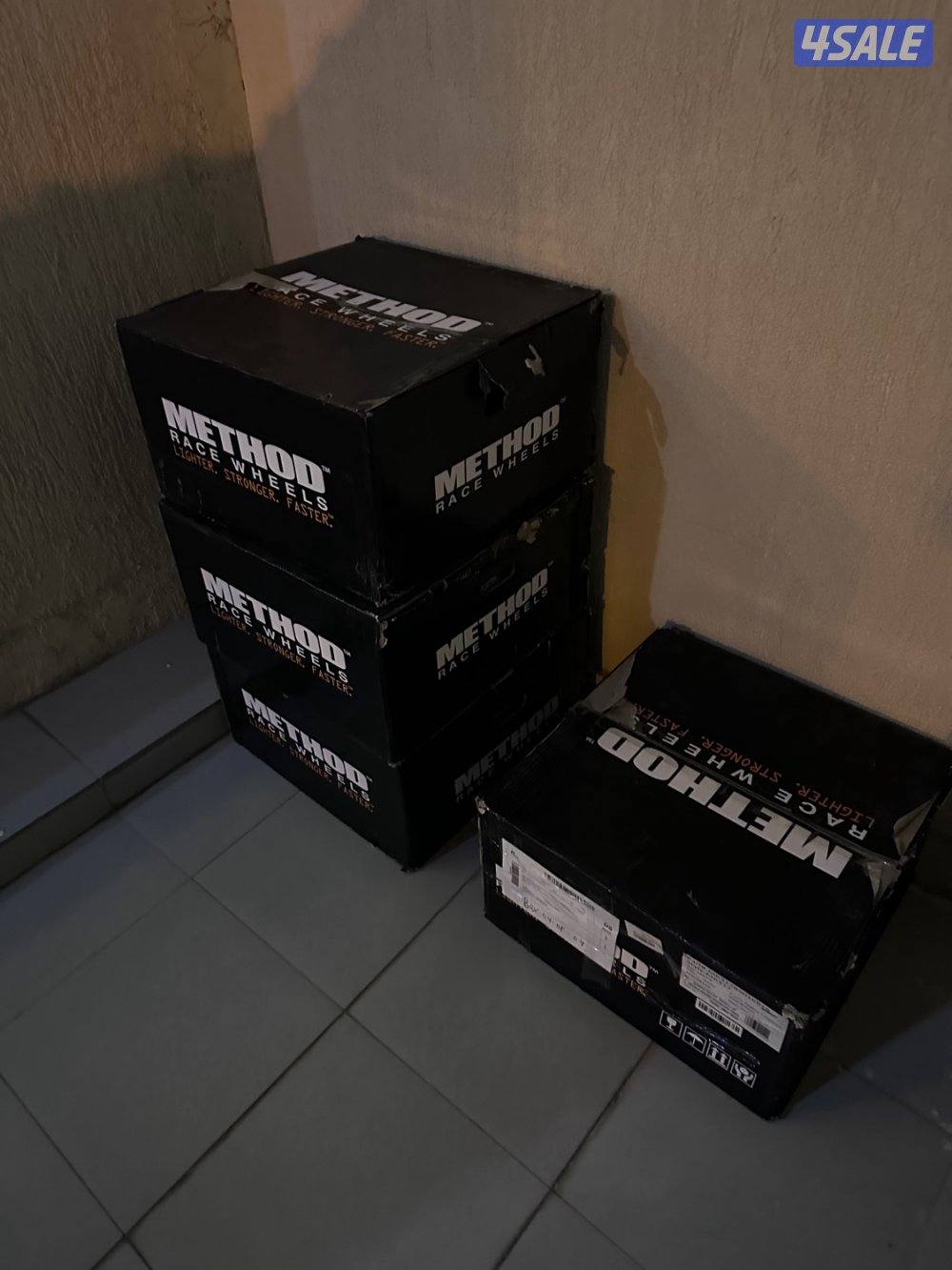 ميثود مقاس 18 6 براغي اصليه ف الكرتون اللون تيتانيوم2