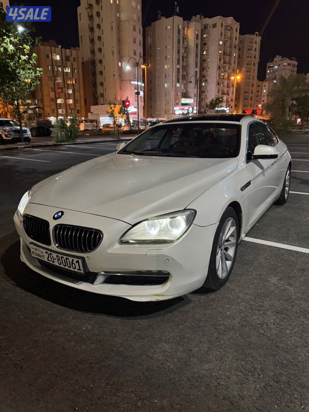 بي ام 640 بحالة ممتازة شرط الفحص0