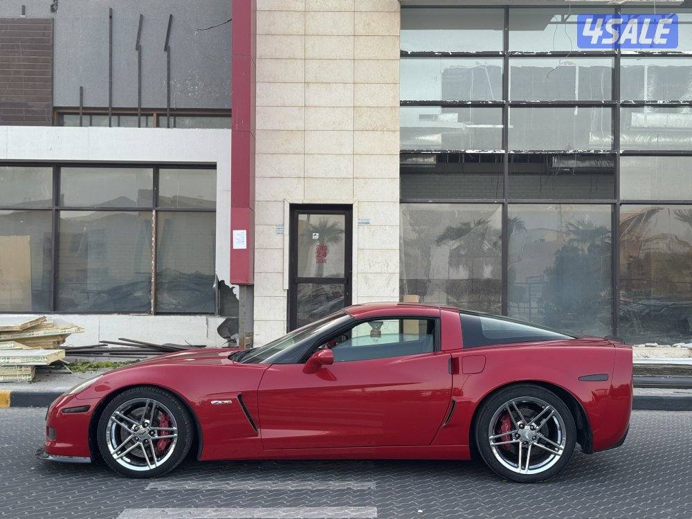 للبيع كورفت zo6 موديل 2008ستوك شرط الفحص0