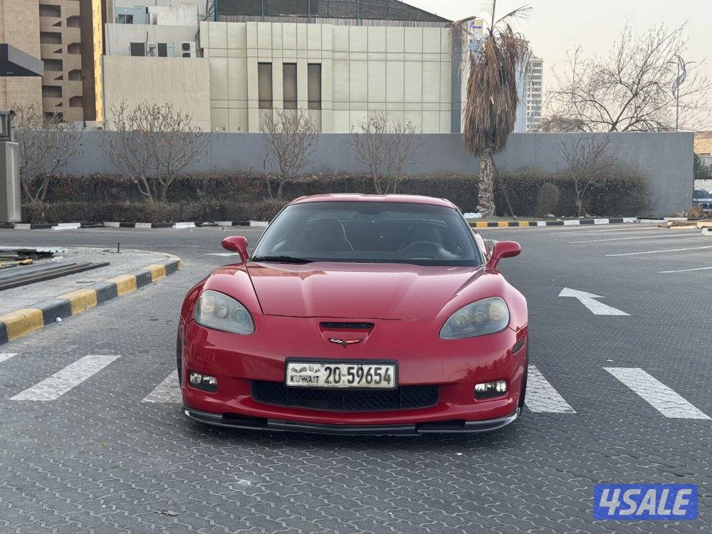 للبيع كورفت zo6 موديل 2008ستوك شرط الفحص3