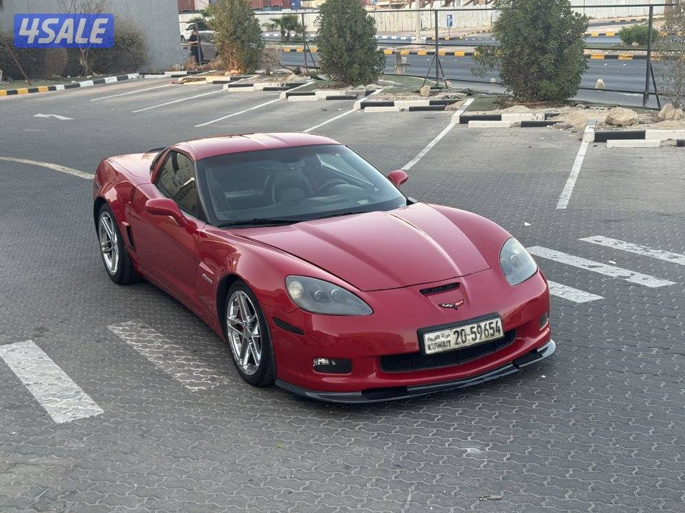 للبيع كورفت zo6 موديل 2008ستوك شرط الفحص4