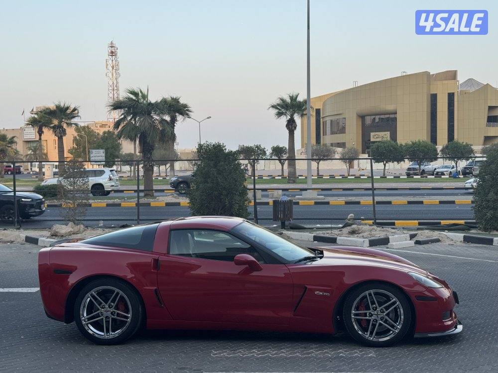 للبيع كورفت zo6 موديل 2008ستوك شرط الفحص5