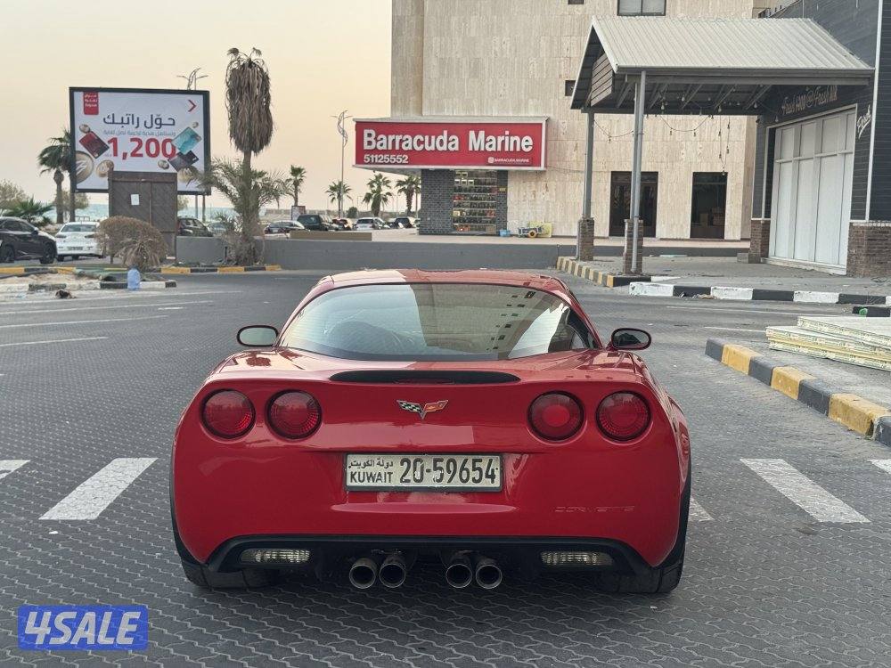 للبيع كورفت zo6 موديل 2008ستوك شرط الفحص7