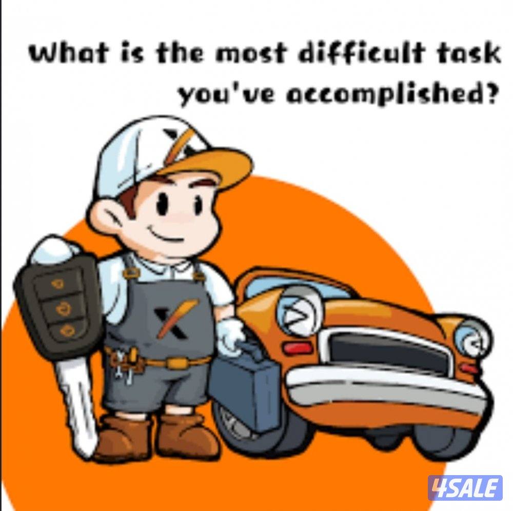 فتح السيارات المقفله برمجة مفاتيح نسخ مفاتيح برمجة ريموت بصمه 24 ساعه2