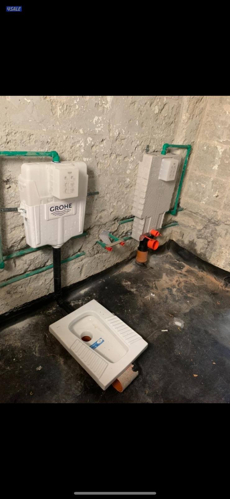 فني صحي تمديد مخيمات4