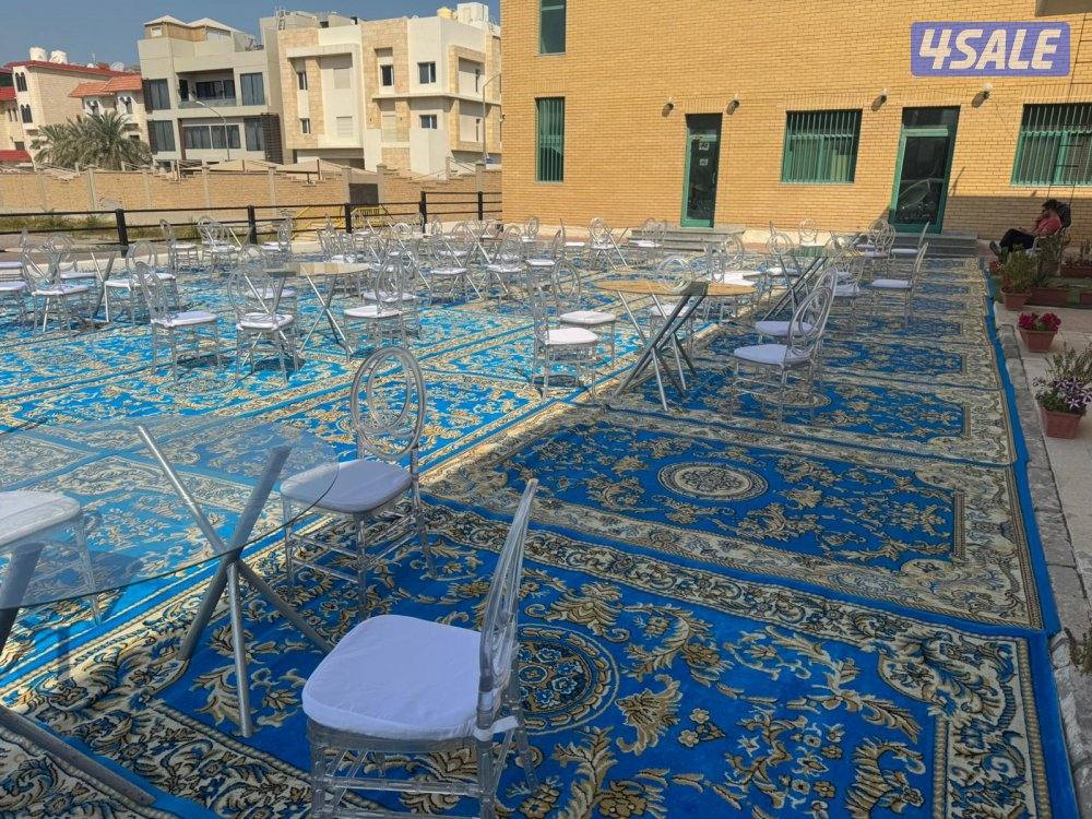 تأجير كراسي وطاولات وكنب حديد مطروق وزينه منازل1
