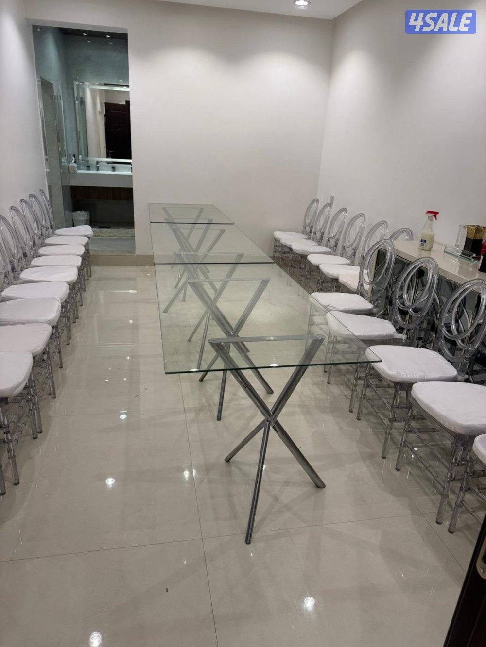 تأجير كراسي وطاولات وكنب حديد مطروق وزينه منازل3