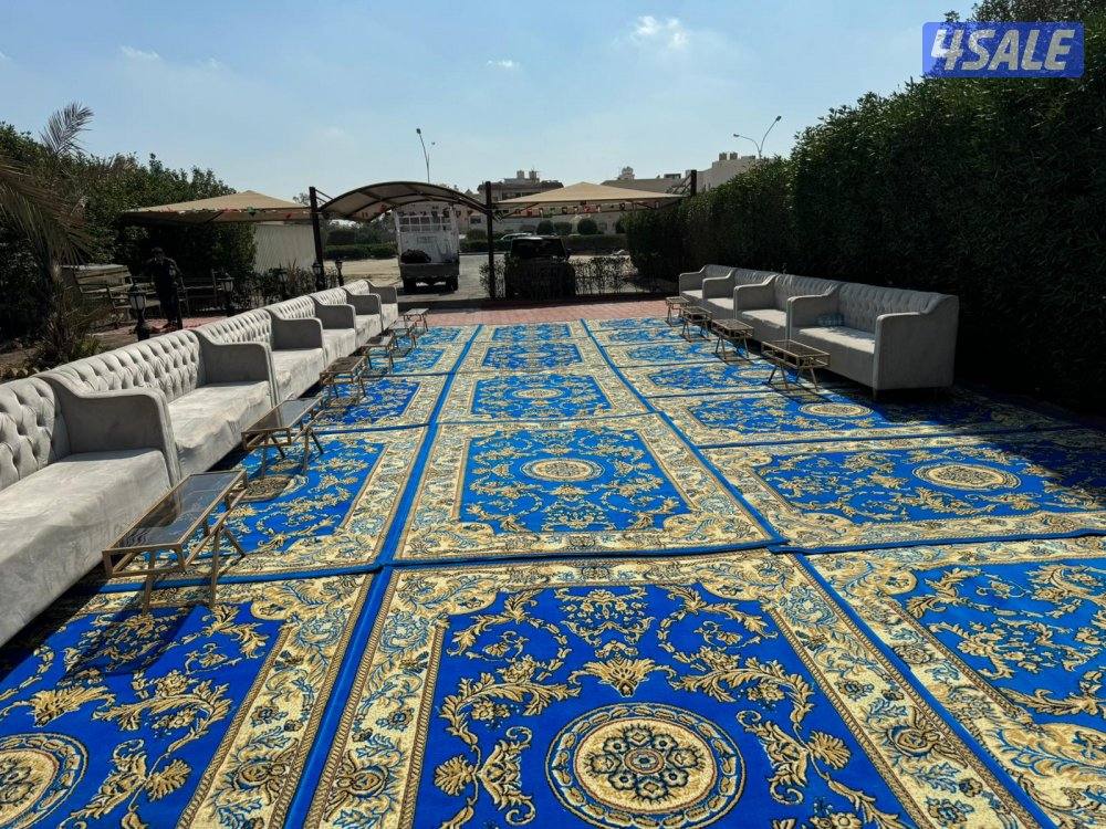 تأجير كراسي وطاولات وكنب حديد مطروق وزينه منازل9