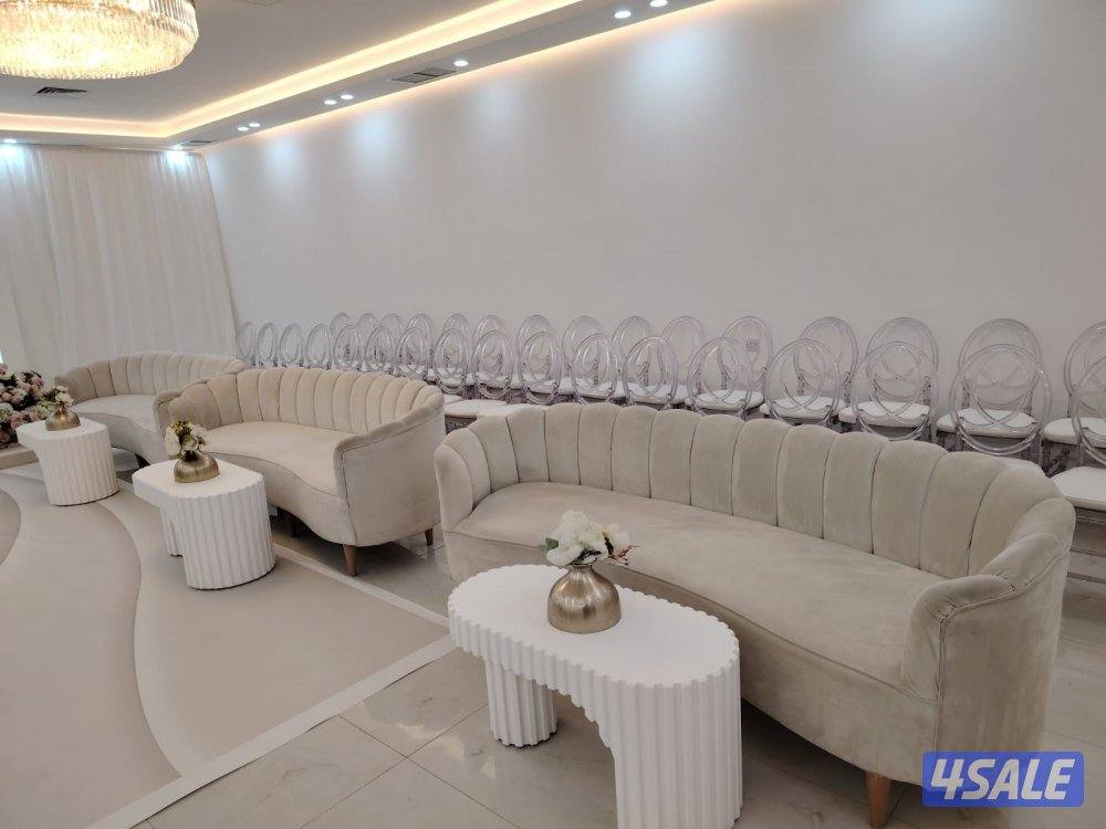 تأجير كراسي وطاولات وكنب حديد مطروق وزينه منازل13