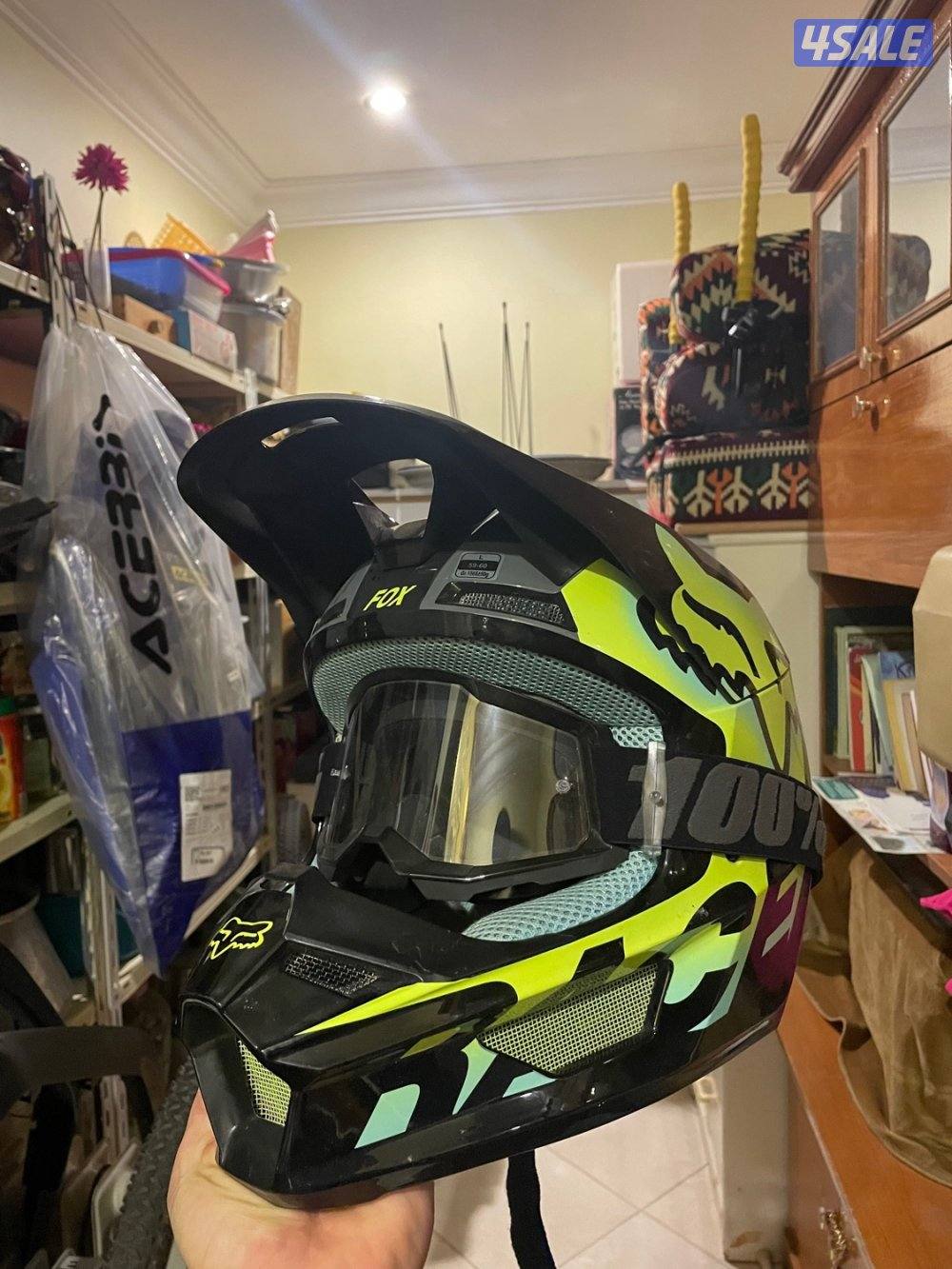 خوذة وسيفتي وفيست ( FOX )0