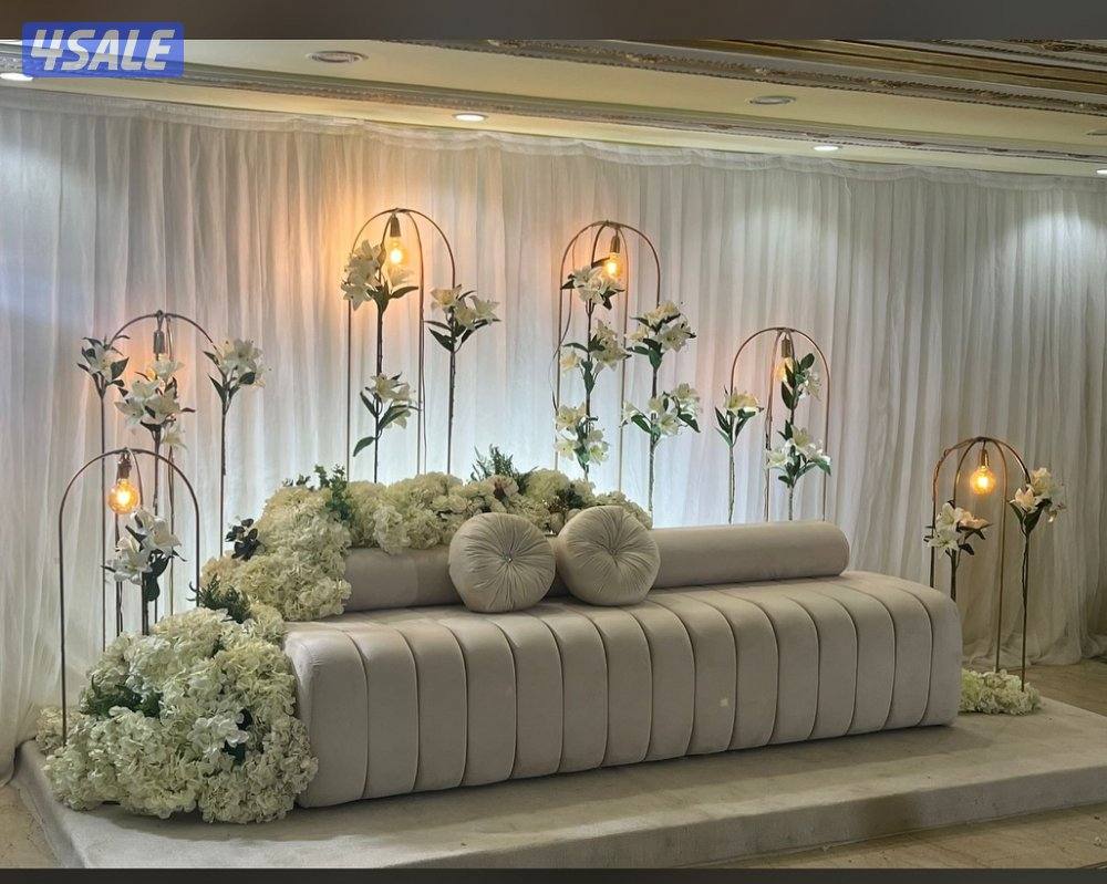 زينة اعراس و كوش و كراسي و طاولات بافضل جودة واقل سعر0
