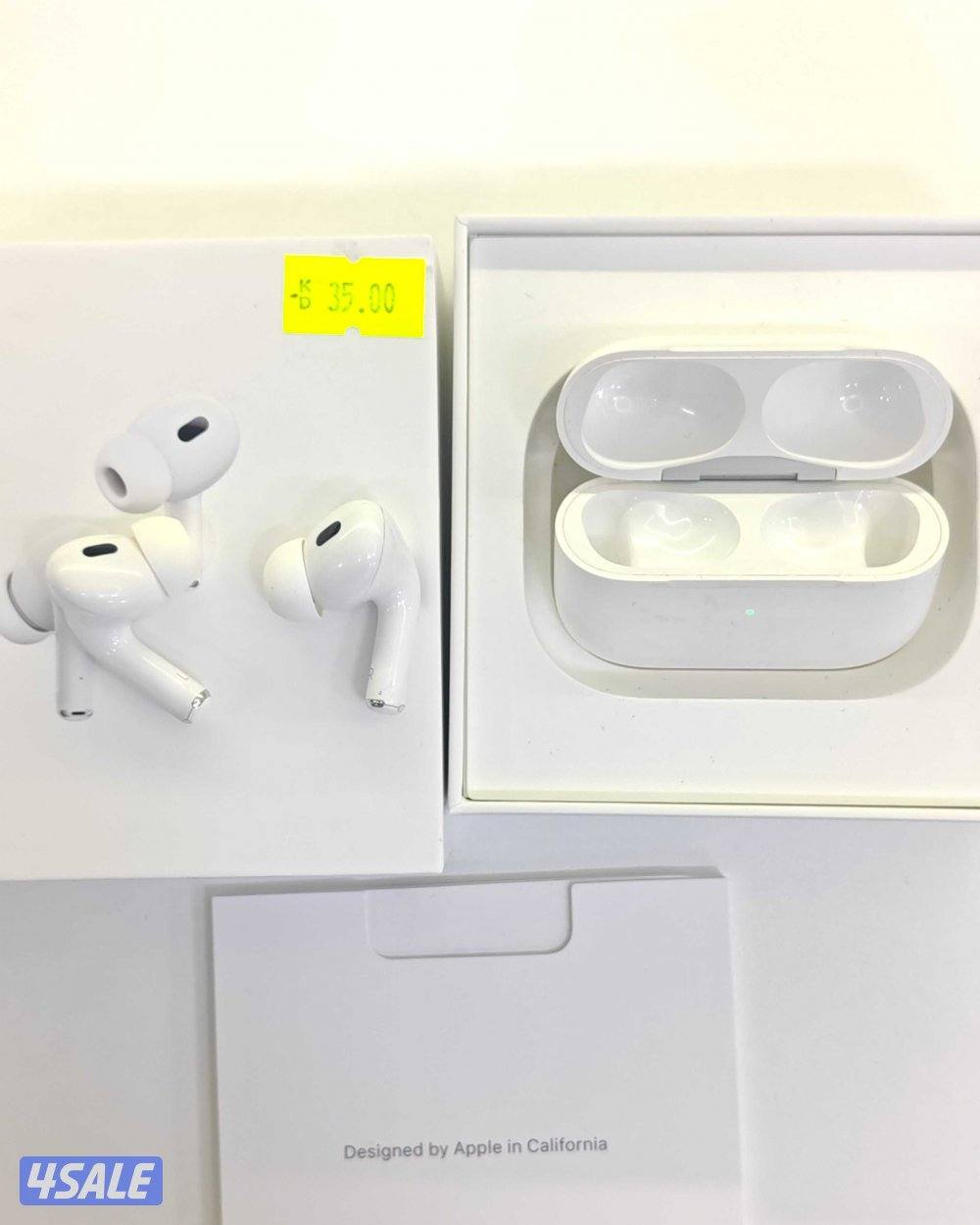 ابل ايربودز برو 2 لايتنينغ – Apple AirPods Pro 2 (Lightning) – MQD83AM0