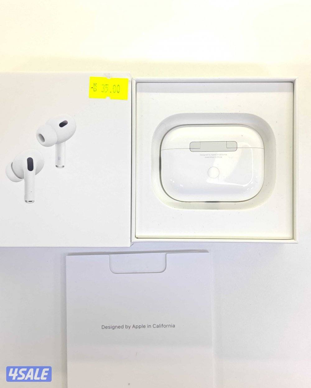 ابل ايربودز برو 2 لايتنينغ – Apple AirPods Pro 2 (Lightning) – MQD83AM2