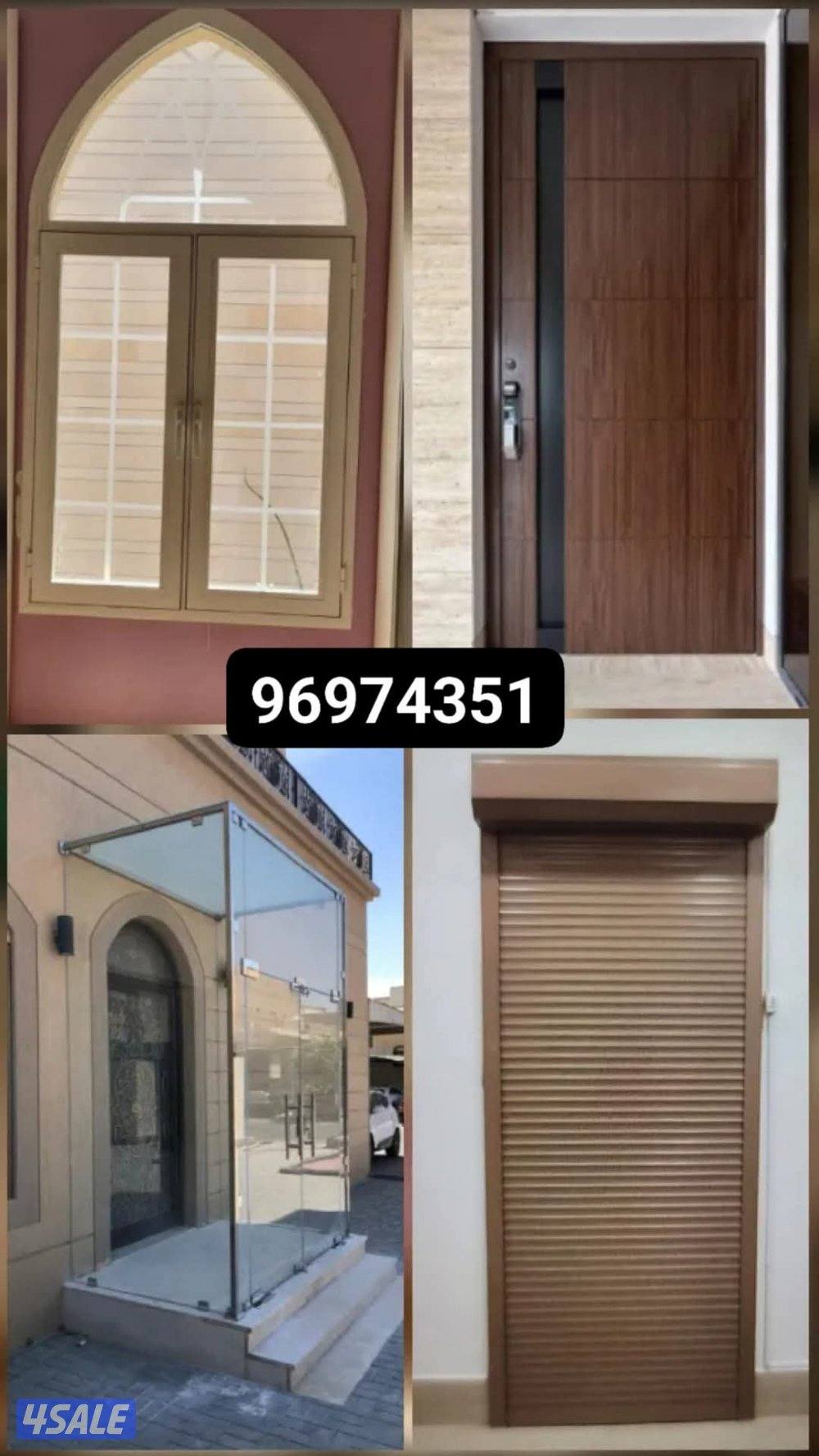 glass, door, aluminum, shutter all kind of house work2