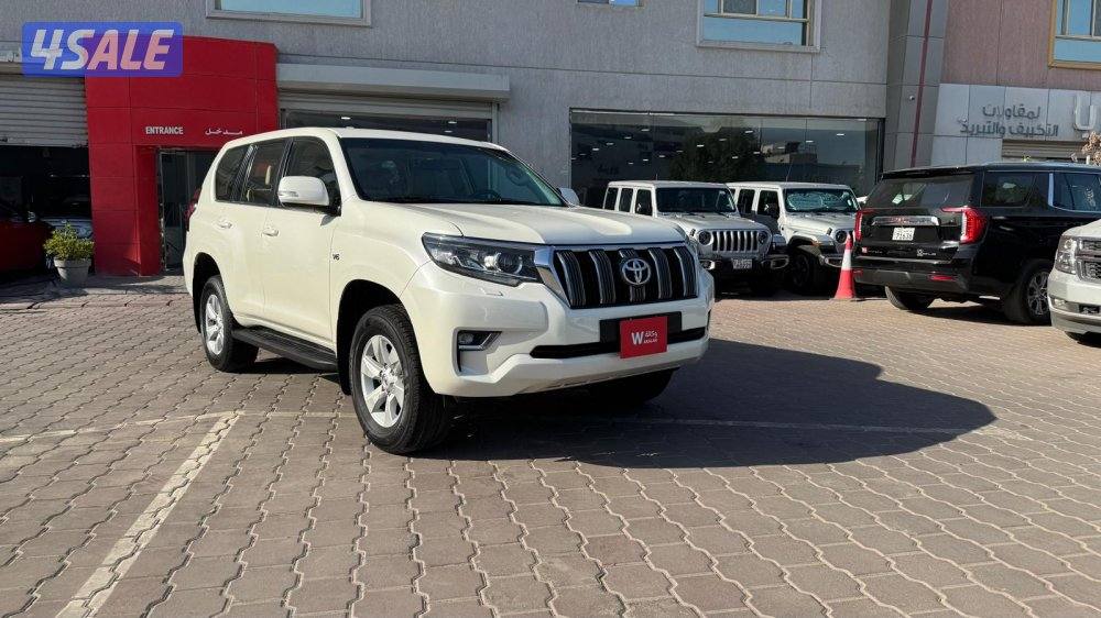 تويوتا برادو 6 سلندر VX موديل 2021 صبغ الوكالة1