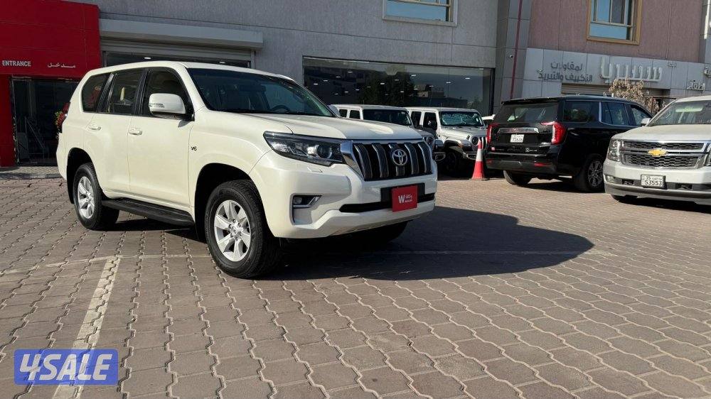 تويوتا برادو 6 سلندر VX موديل 2021 صبغ الوكالة11