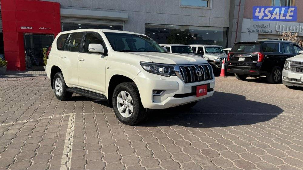 تويوتا برادو 6 سلندر VX موديل 2021 صبغ الوكالة12