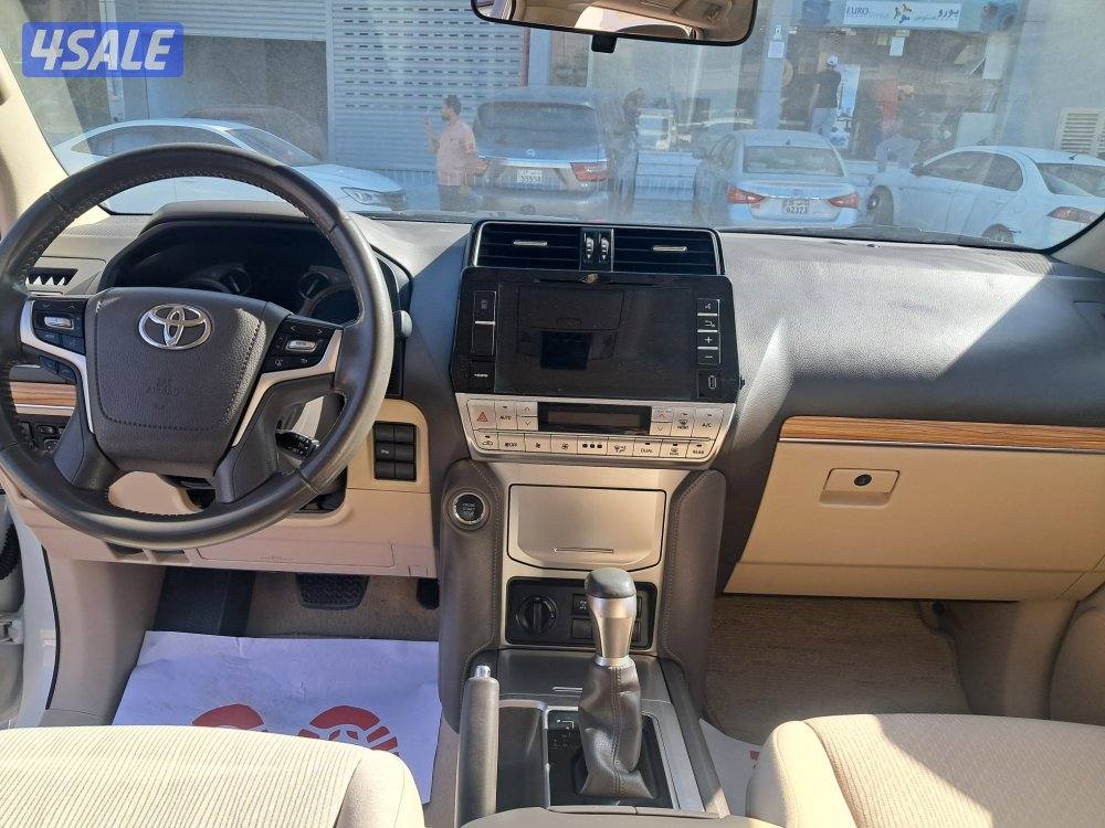 تويوتا برادو 6 سلندر VX موديل 2021 صبغ الوكالة13