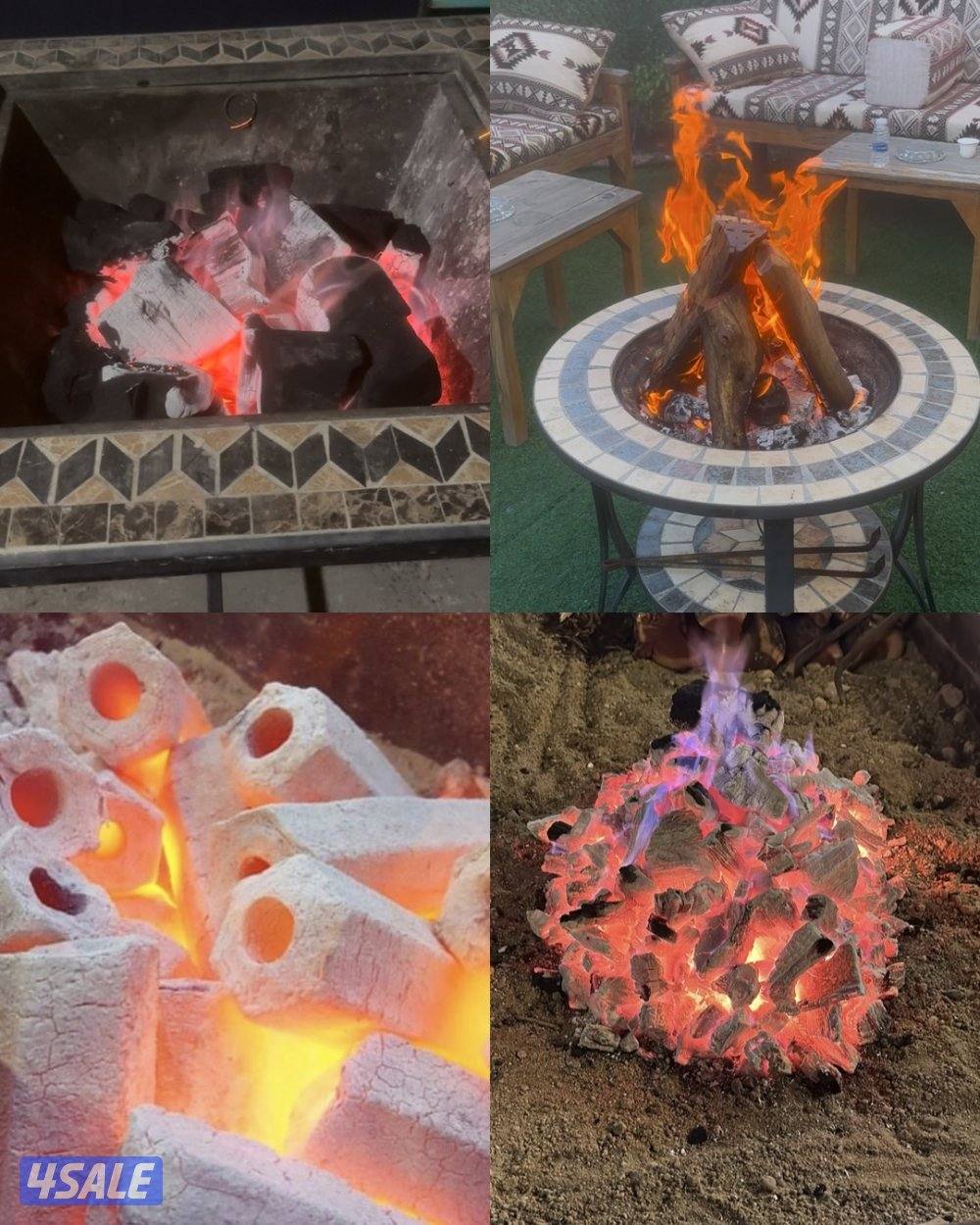 فحم افريقي + سمر افريقي + حطب زيتون + فحم سداسي يوجد لدينا توصيل0