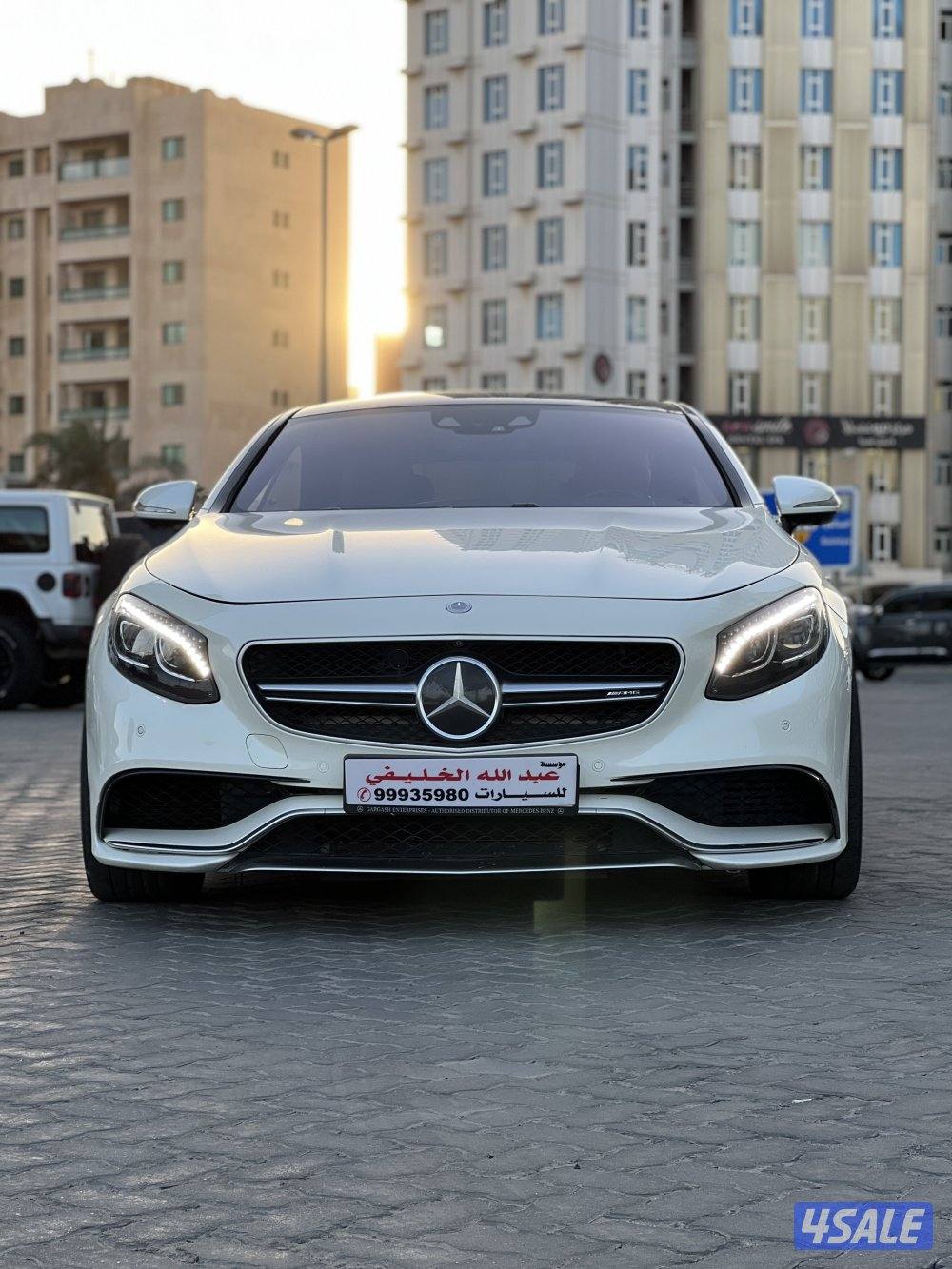 👇🏻للبيع مرسيدسS63 AMG بحالة ممتازة 👇🏻0
