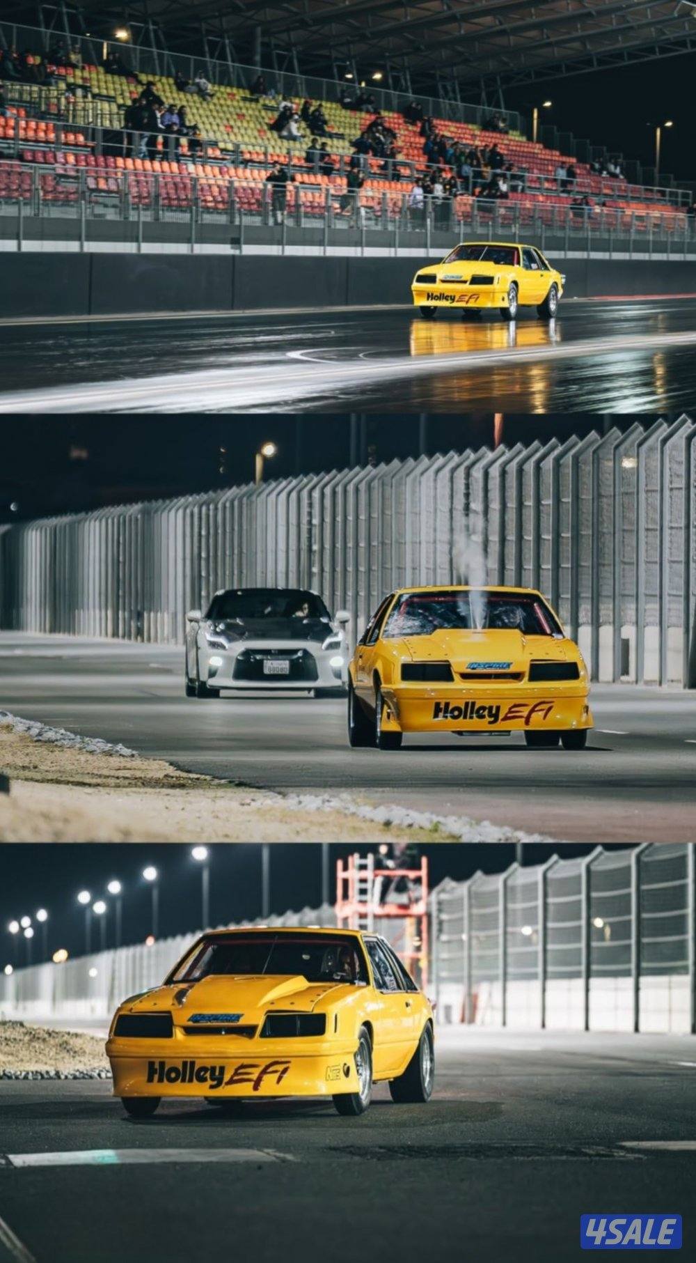 للبيع سيارة سباق فورد موستنق lx3