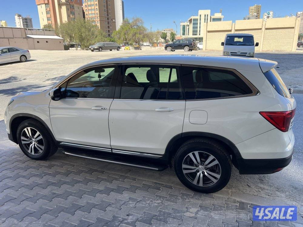 هوندا بايلوت 2017 حالة الوكالة شرط الفحص كالجديده عداد قليل3