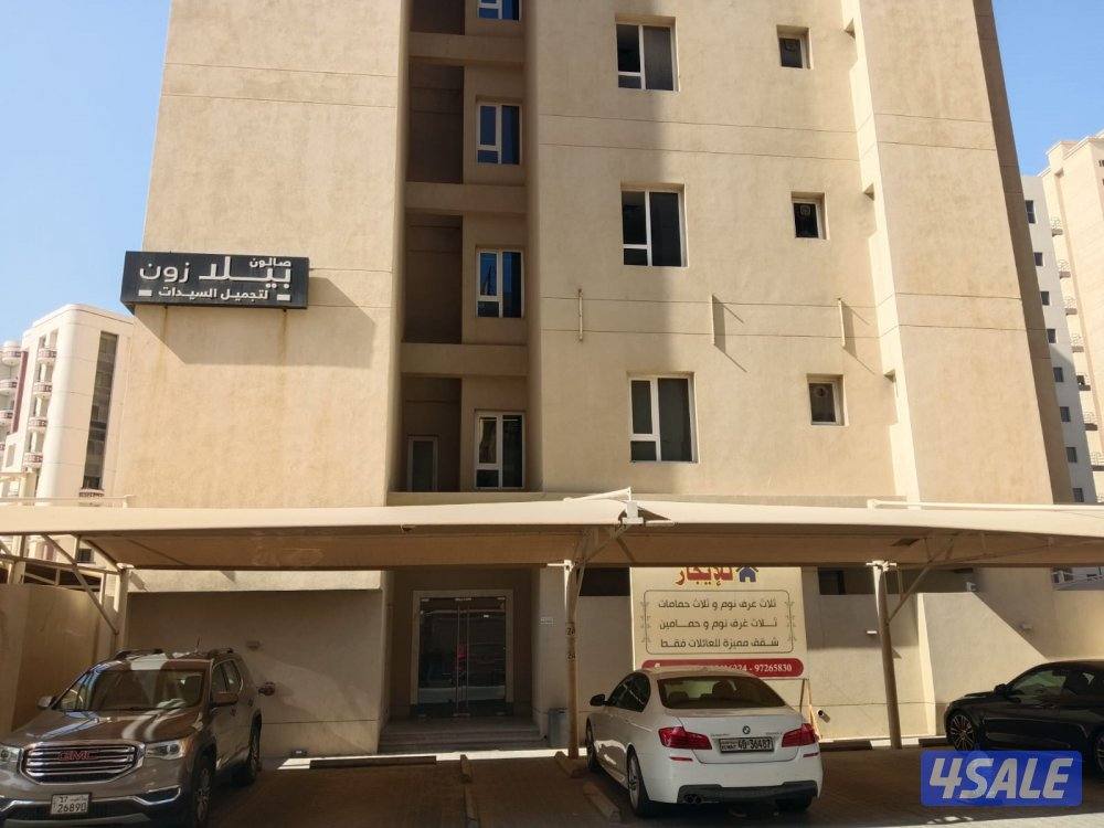 شقة للايجار سوبر ديلوكس رخام بالكامل ٣ غرف وحمامين منهم حمام ماستر0