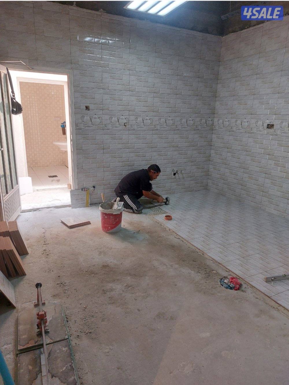 مقاولات وترميمات عامه بناء ملاحق تشطيب صالون تجديد حمامات1