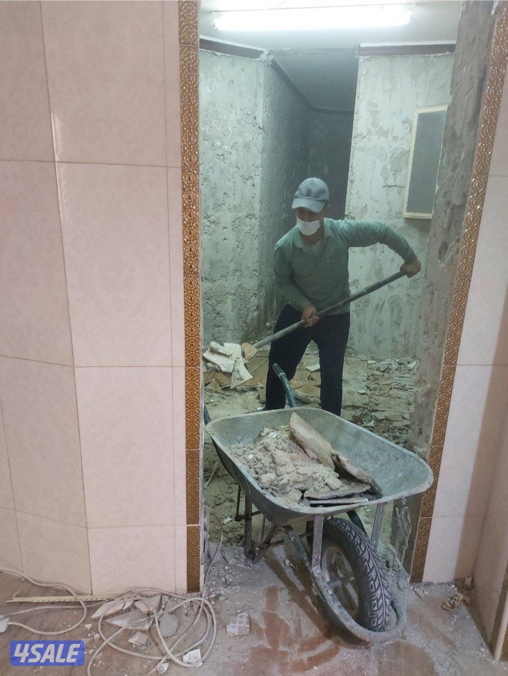 مقاولات وترميمات عامه بناء ملاحق تشطيب صالون تجديد حمامات4