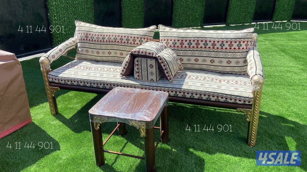 كراسي حديد ملكية + اطقم كراسي خشب سعودية 🇰🇼👑🇸🇦0