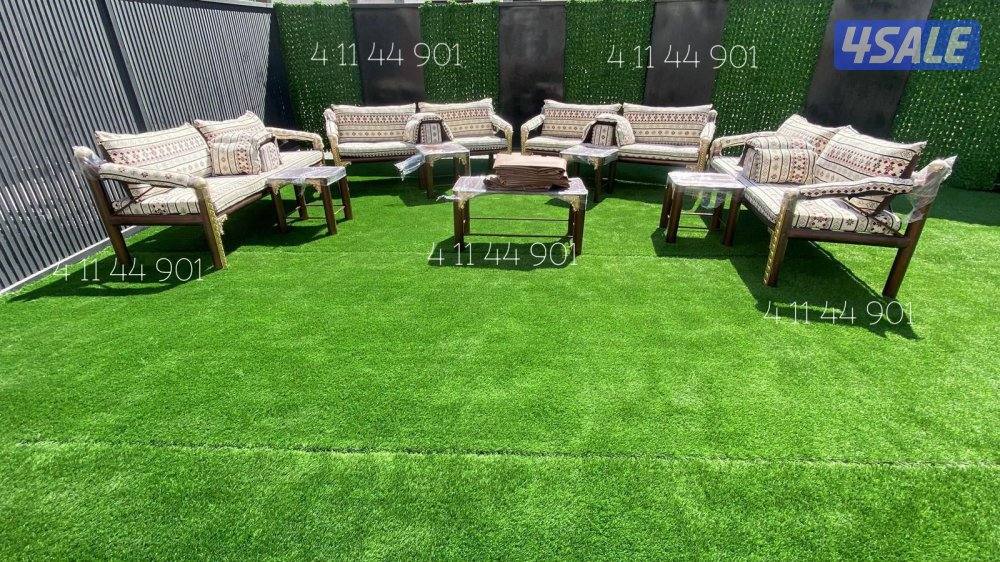 كراسي حديد ملكية + اطقم كراسي خشب سعودية 🇰🇼👑🇸🇦1