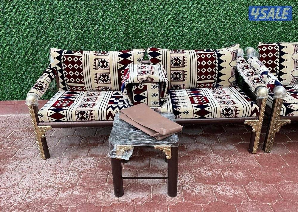 كراسي حديد ملكية + اطقم كراسي خشب سعودية 🇰🇼👑🇸🇦5