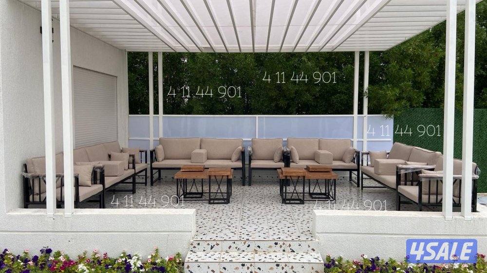 كراسي حديد ملكية + اطقم كراسي خشب سعودية 🇰🇼👑🇸🇦12