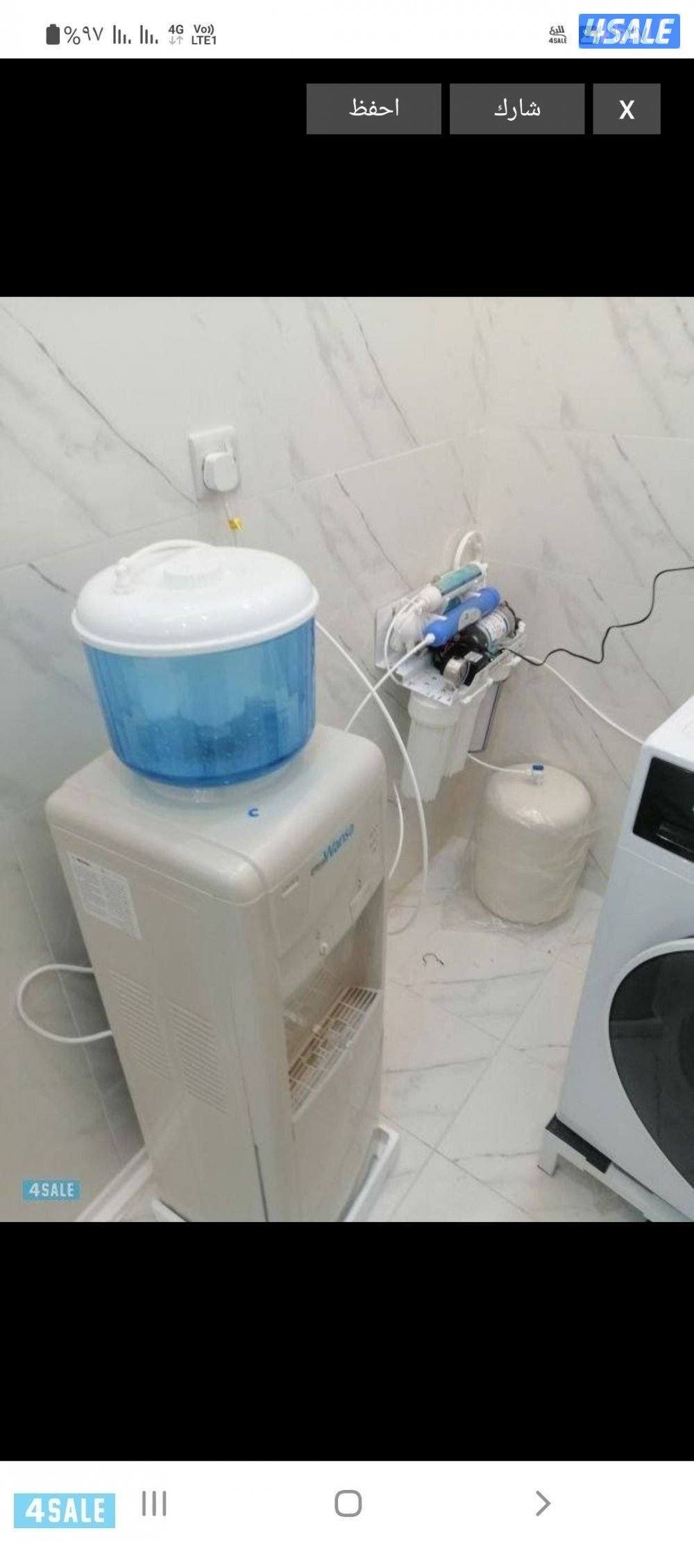 صيانه سخان المركزي خزانات مياه فلاتر مركزي8