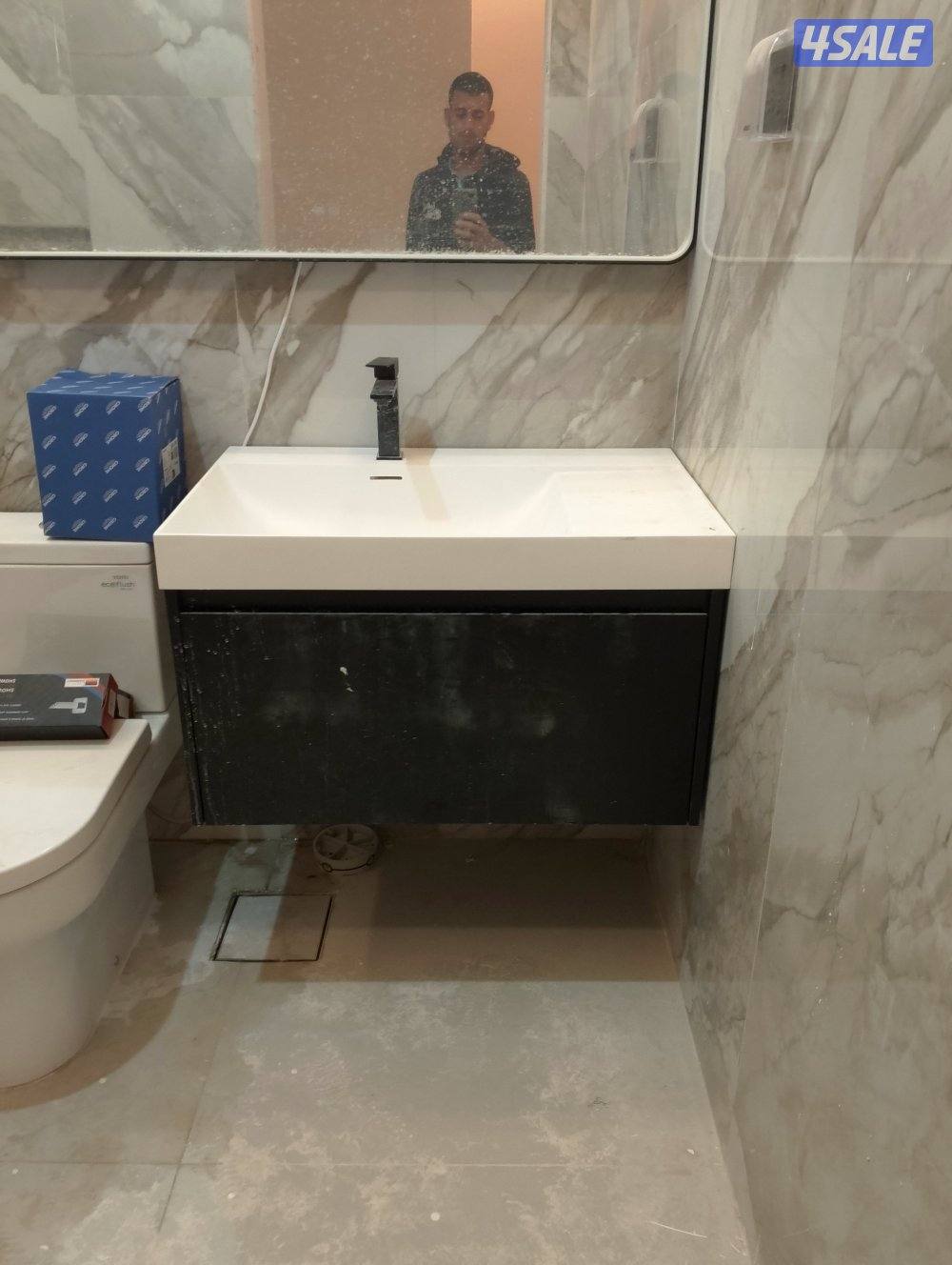 فني صحي وتمديد وتشطيب حمامات وتغيير السيراميك5