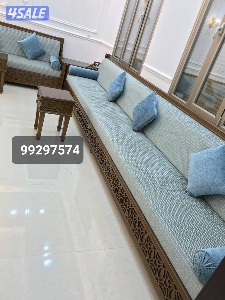 تفصال تنجيد جميع موديلات الكنب الأمريكي والرسمي اسفنج1