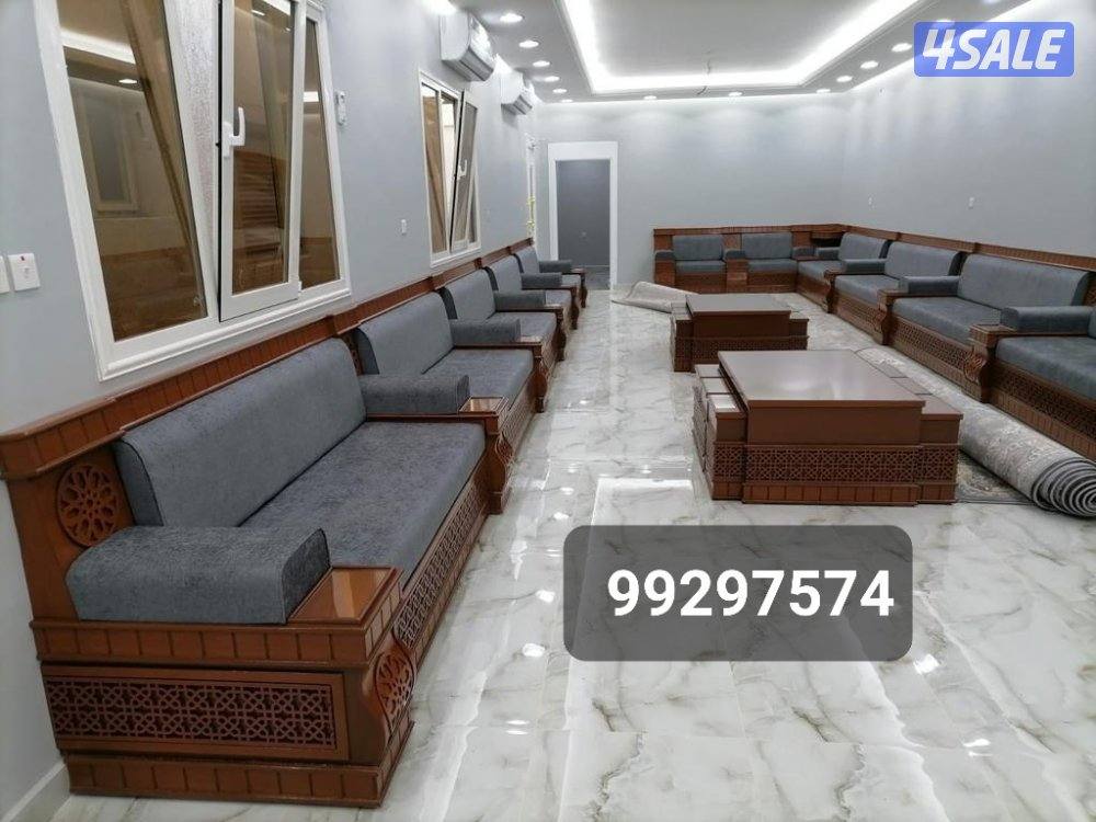 تفصال تنجيد جميع موديلات الكنب الأمريكي والرسمي اسفنج5