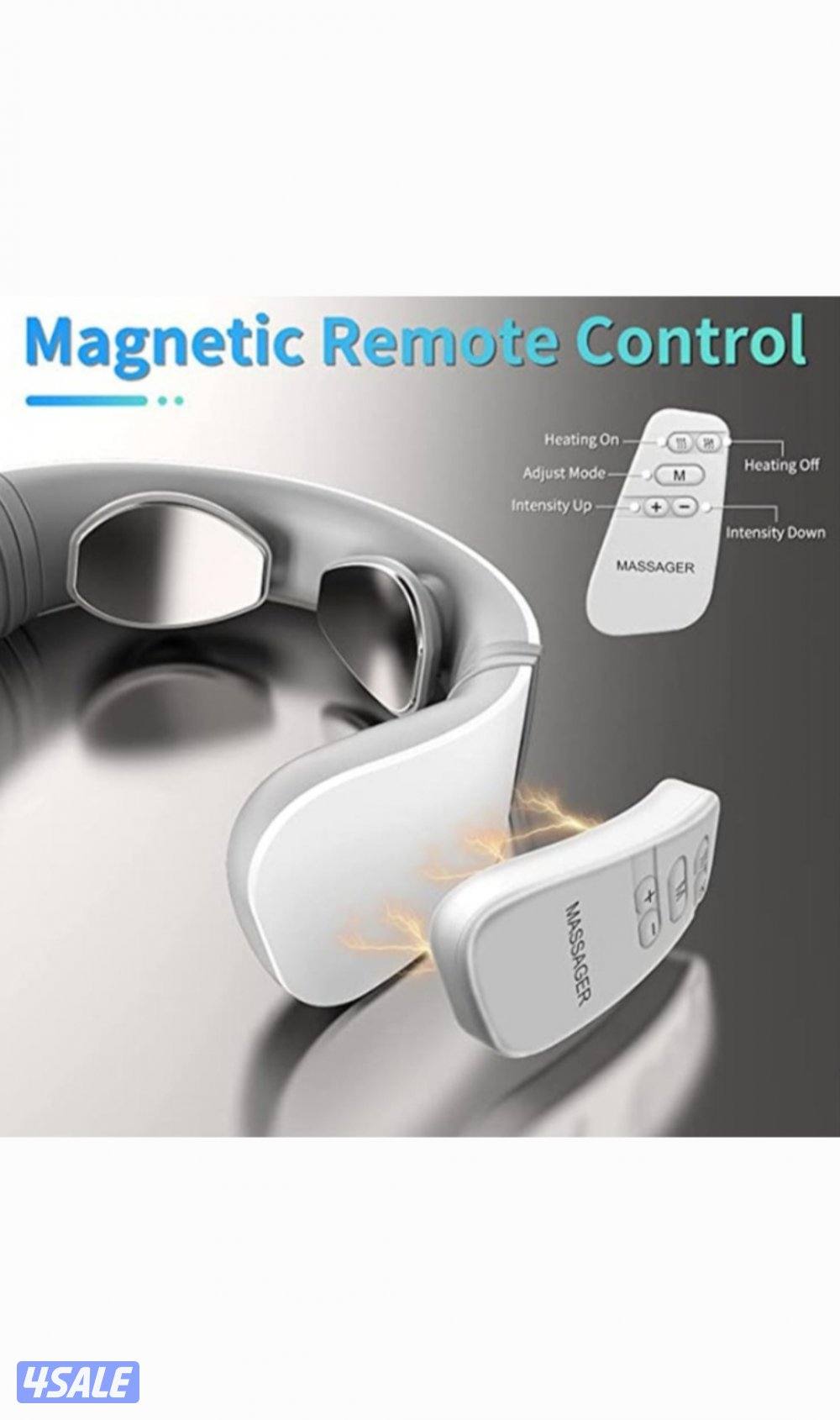 جهاز تدليك الرقبة المحمول اللاسلكي Wireless Neck Massager5