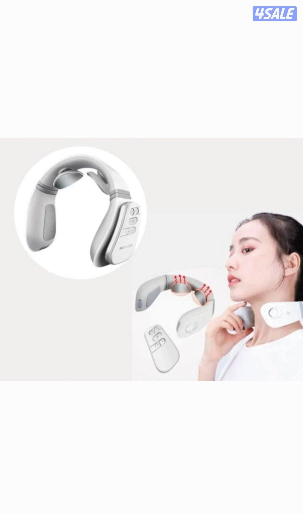 جهاز تدليك الرقبة المحمول اللاسلكي Wireless Neck Massager4