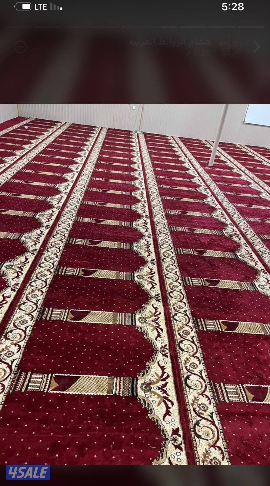 سجاد قص وتركيب ساده ومشجر وقطع جاهزه وباركيه وبردات6