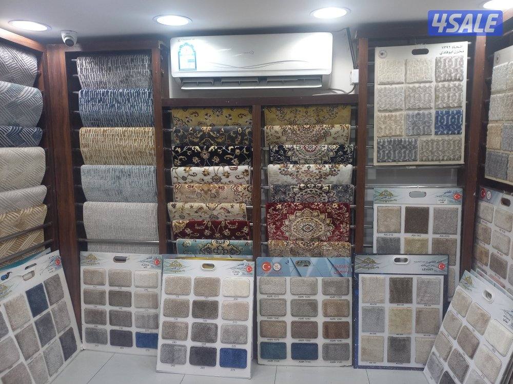 سجاد قص وتركيب ساده ومشجر وقطع جاهزه وباركيه وبردات8