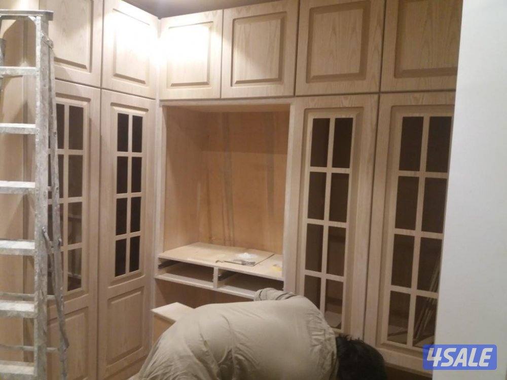 نجاراصباغ خشب ابواب كبتات غرفتوم شراشوب جديد كبتات ملامين تصليح نجارة6